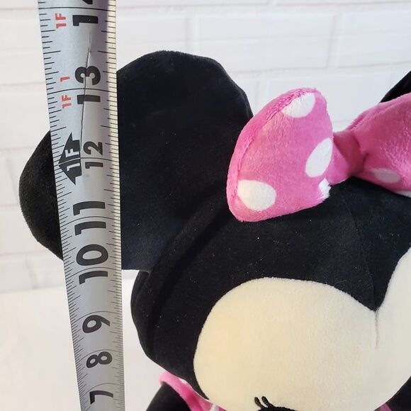 Disney Comfortably Weighted Sitting Minnie Mouse Plush 13" Stuffed Toy Sensory - Picture 8 of 8